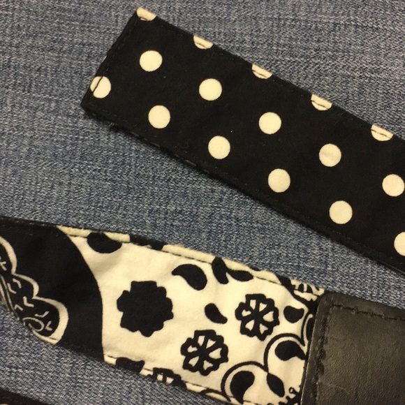Talbots reversible black and white belt - Picture 4 of 4